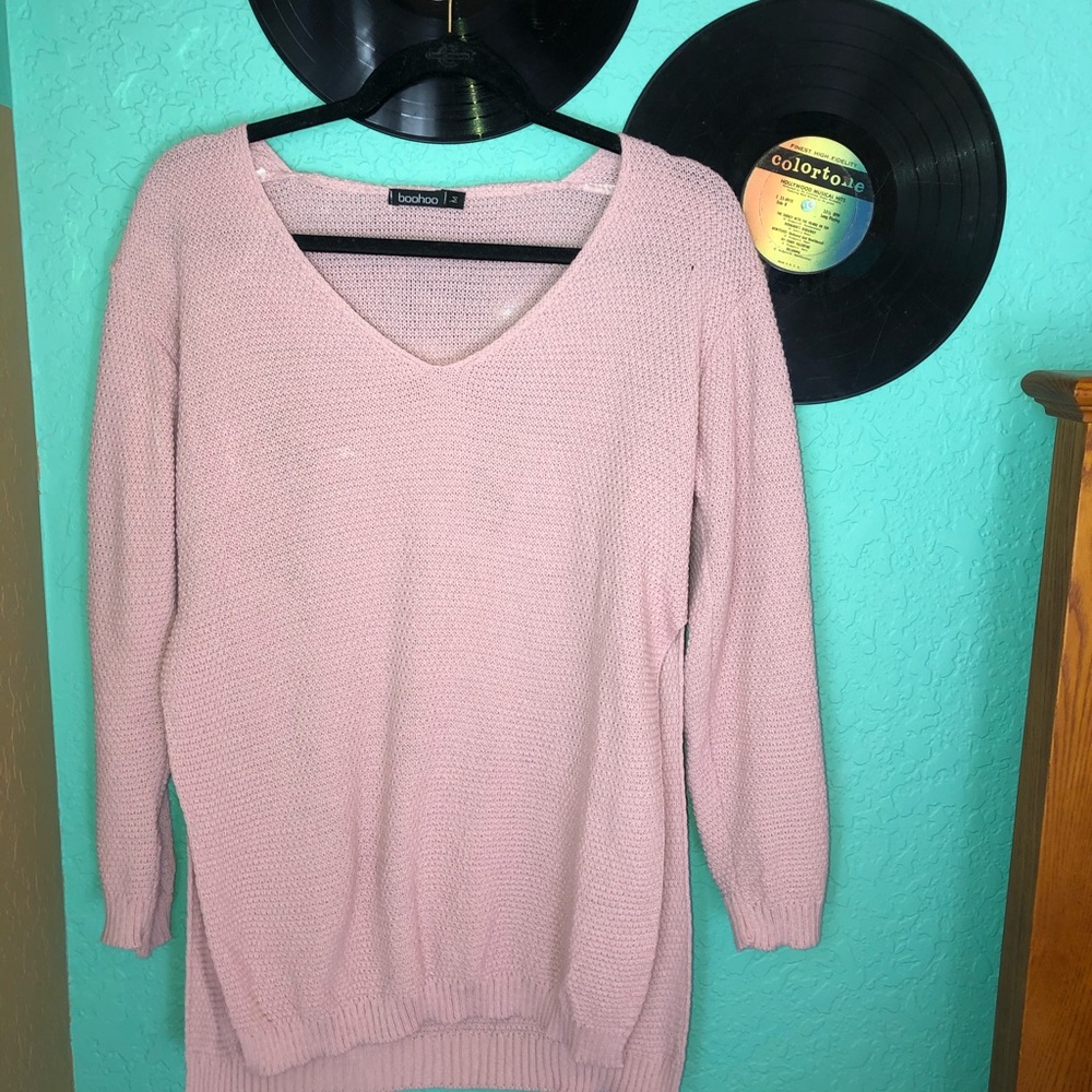 {💔SOLD boohoo} pink sweater - Picture 3 of 8